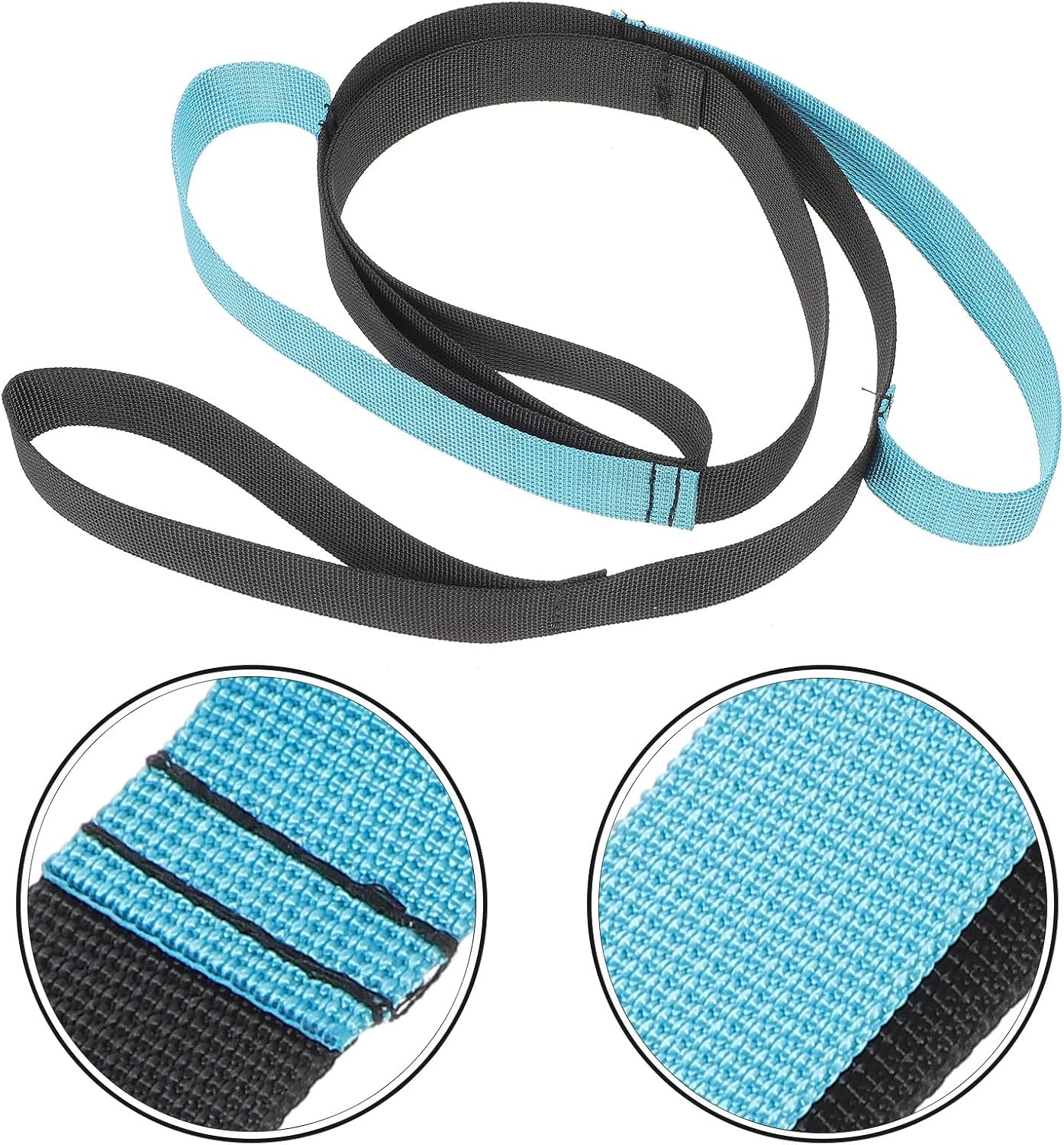 2pcs Reusable Leg Lifter Straps Assist Belt for Leg Lift, Sturdy Foot Lifting Bands for Elderly and Mobility Support, Rehabilitation Training Aid for Disabled Patients