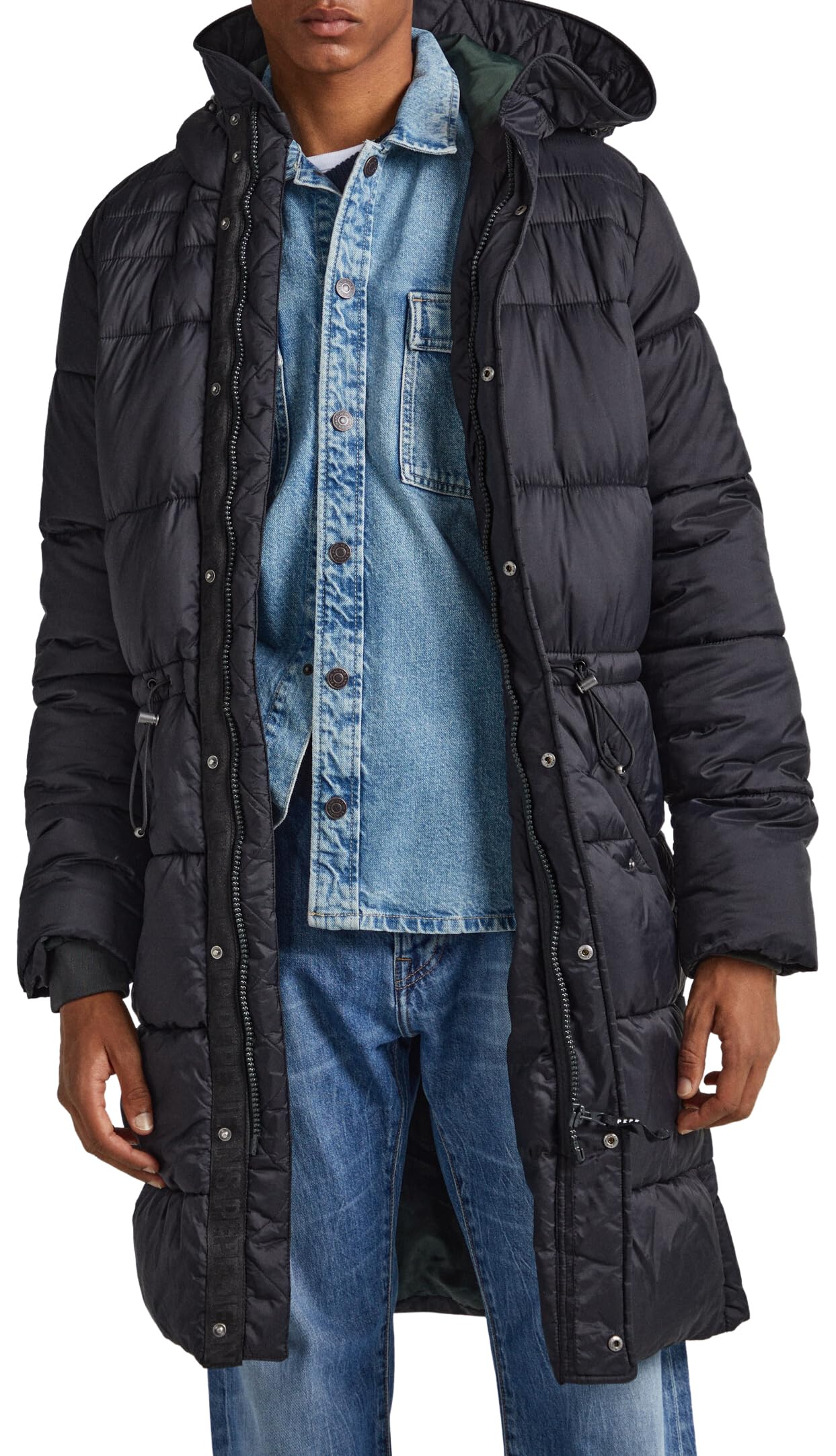 Pepe Jeans Men's Blai Puffer Parka