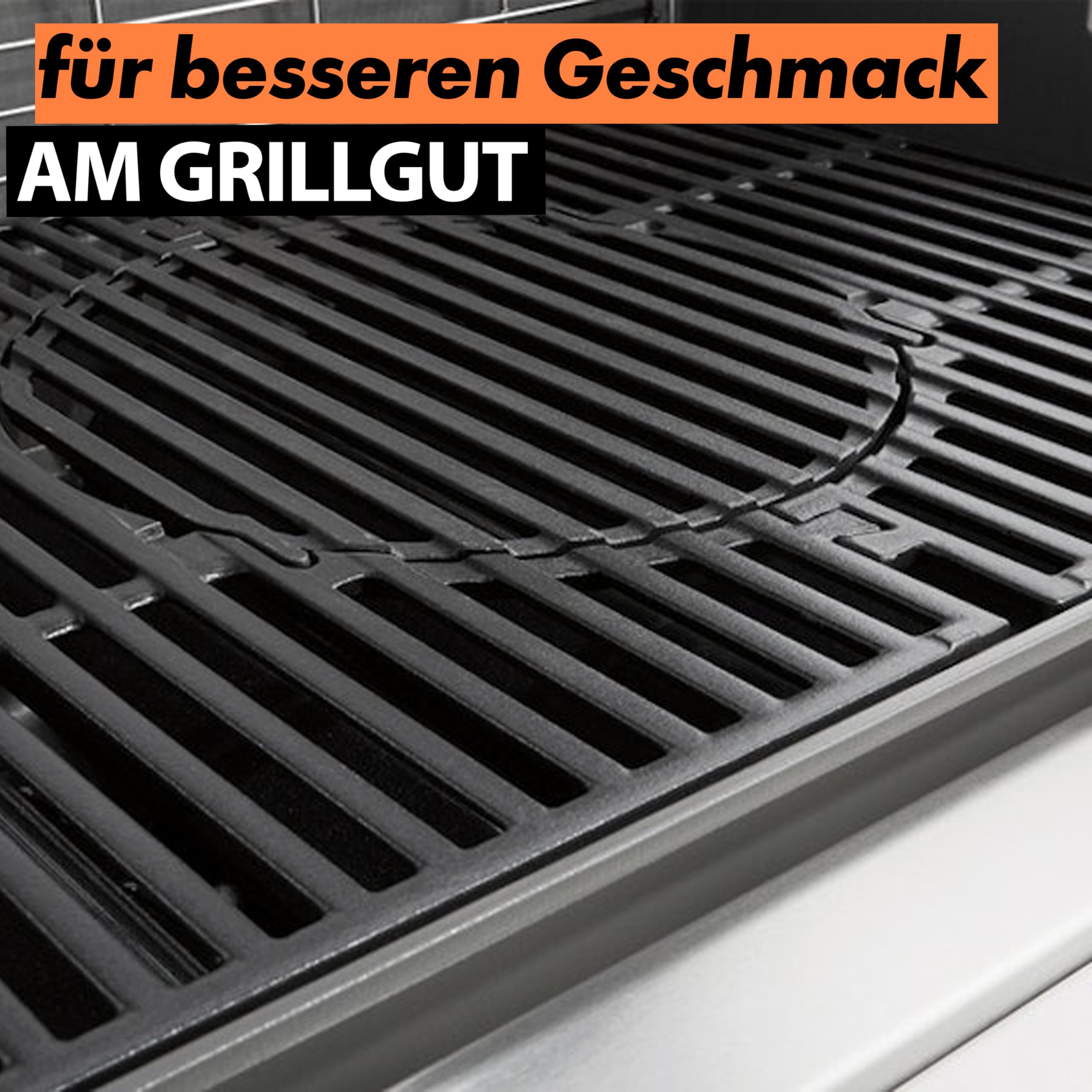 Ersatzteil Flavorizer Bars Genesis 300 Serie (mit Bedienknöpfen seitlich) - Aromaschienen Weber 7540 - Herstellerqualität aus Österreich GS033