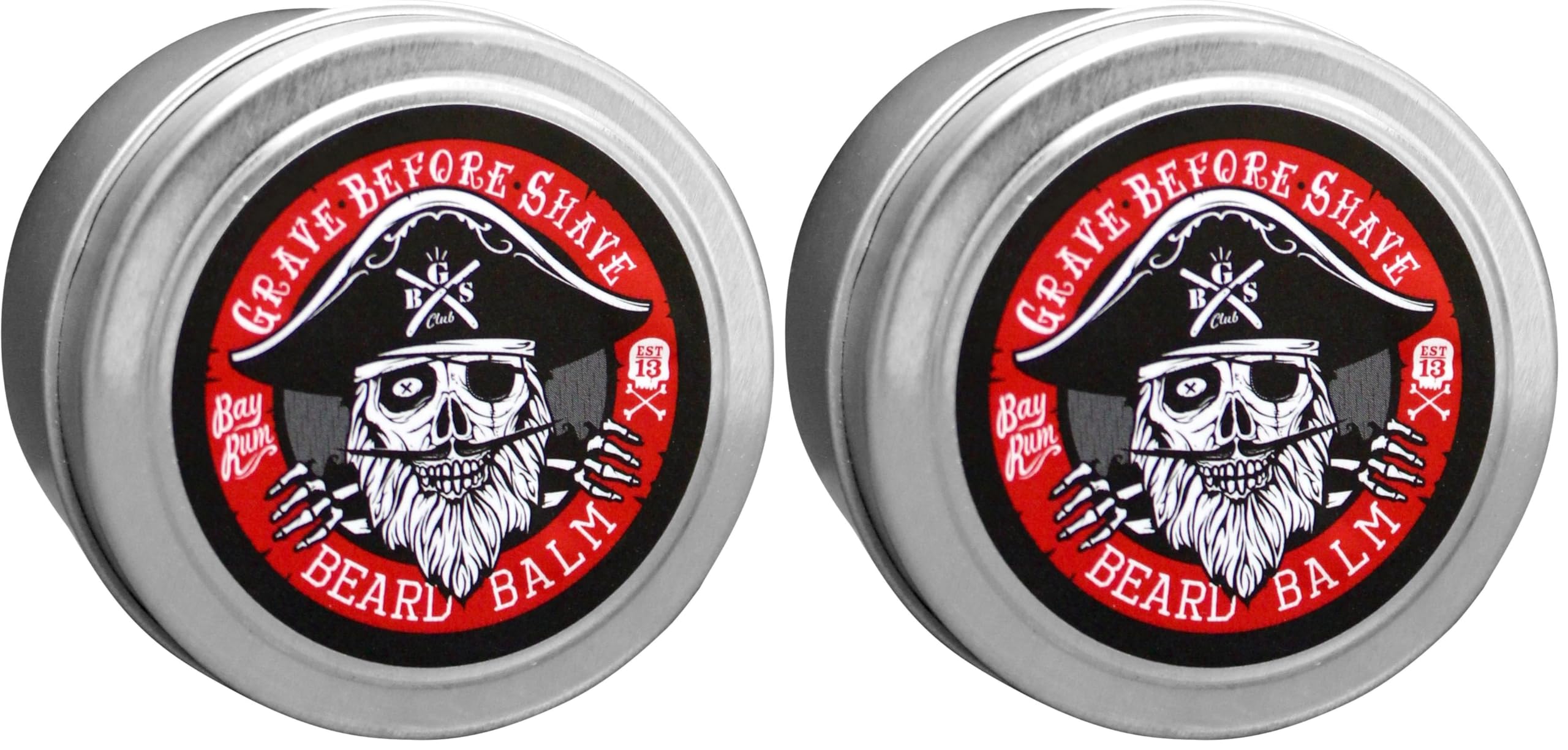 Grave Before Shave Bay Rum Beard Balm, 2 oz