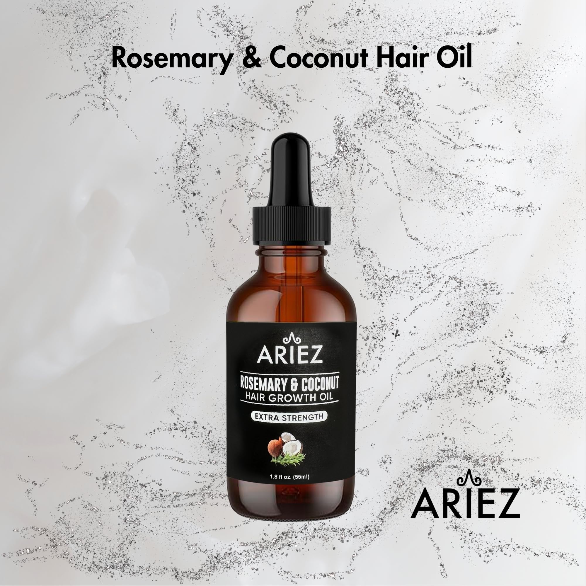 Amazon.com : Ariez Extra Strength Rosemary Coconut Hair Growth Oil