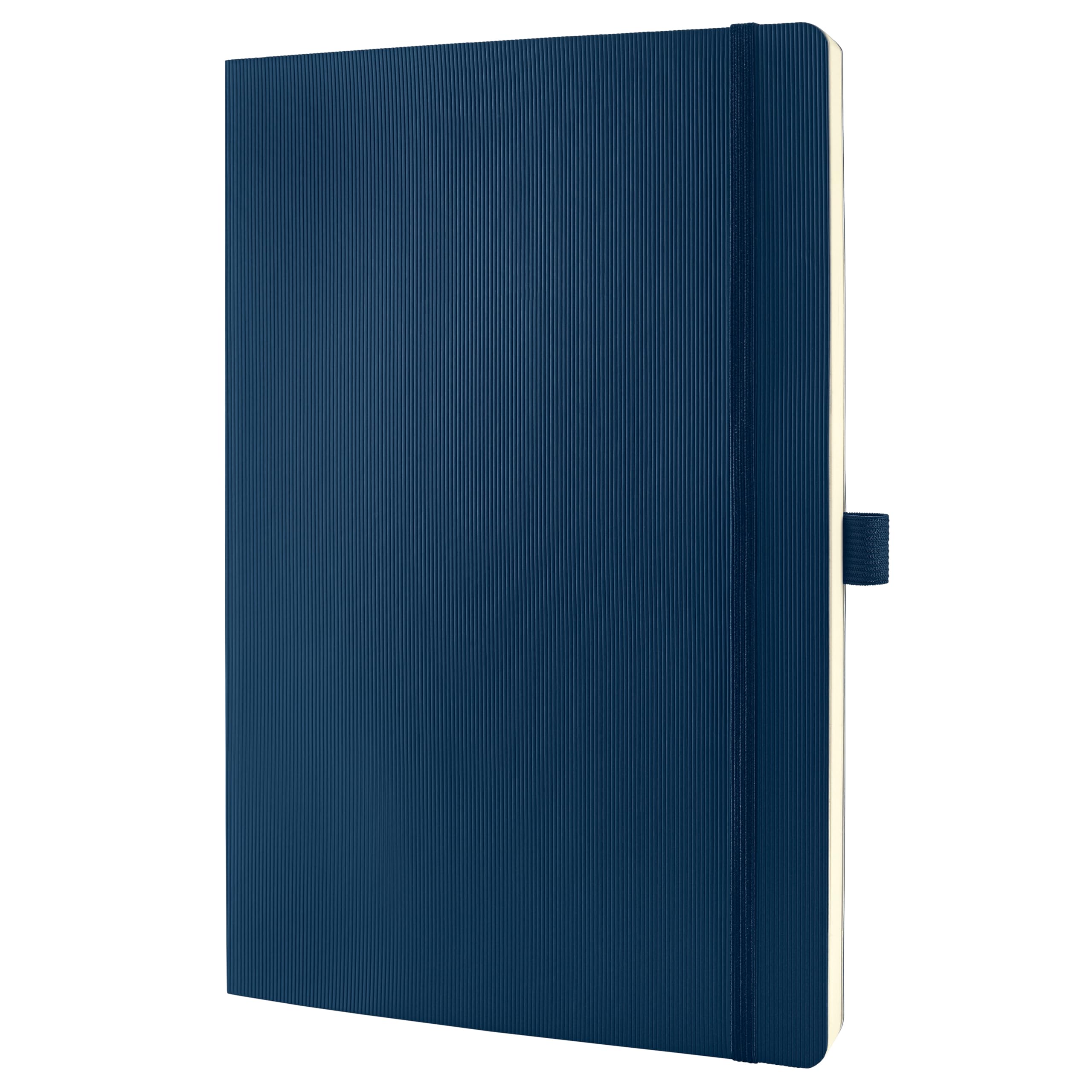 SIGEL CO317 Taccuino premium a righe, A4, copertina flessibile, blu, Conceptum