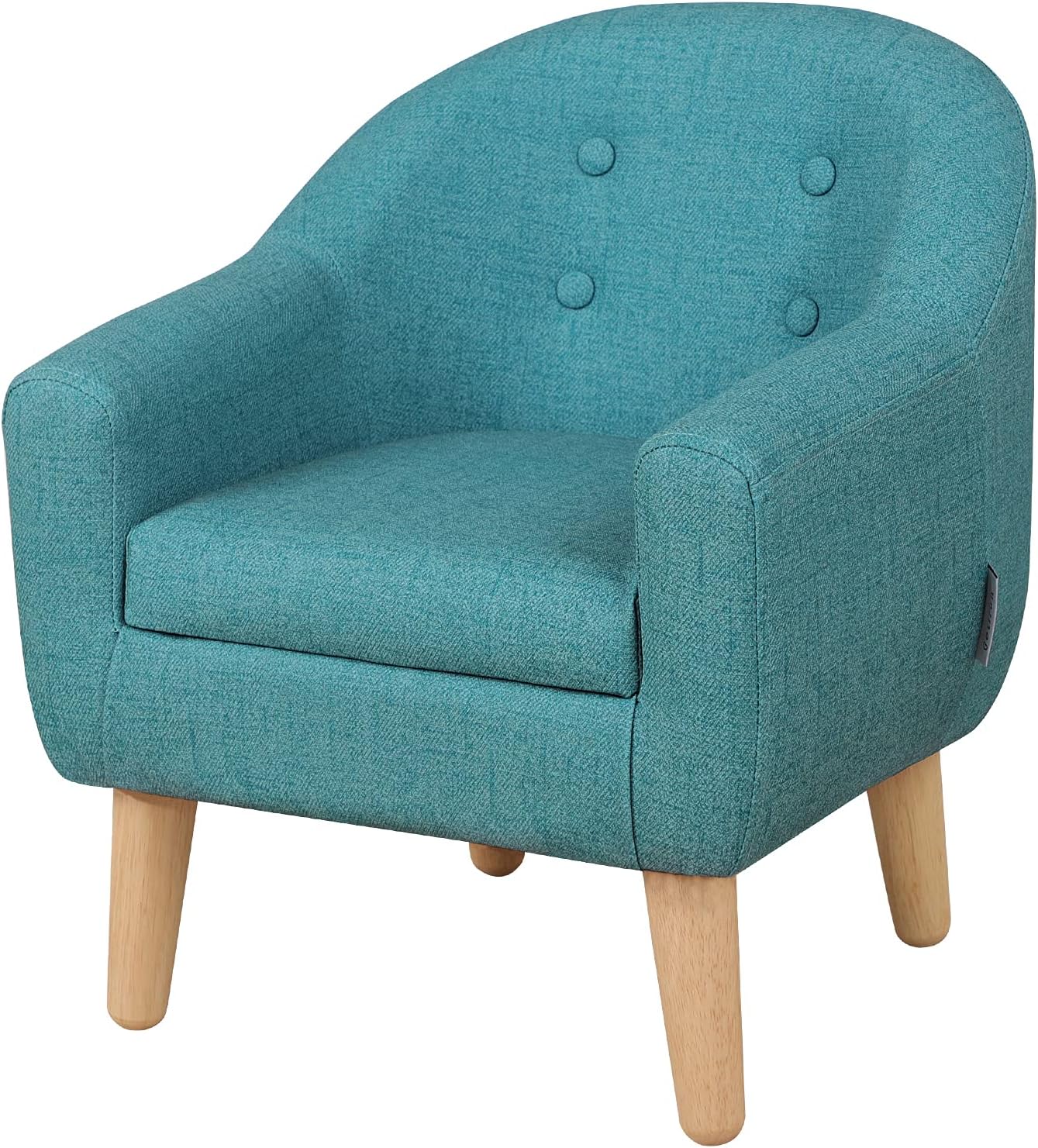 KOPOO Single Linen Fabric Kids Armchair, Toddler Sofa and — free download