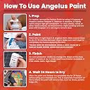 Angelus Acrylic Leather Paint, Purple, 1 oz – Flexible Paint for Leather Shoes, Sneakers, Bags & DIY Crafts gallery image