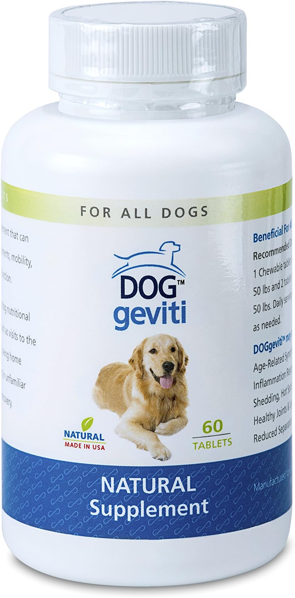 DOGgeviti Life Extension Superfood for Dog Back, Hip, and Joint Pain
