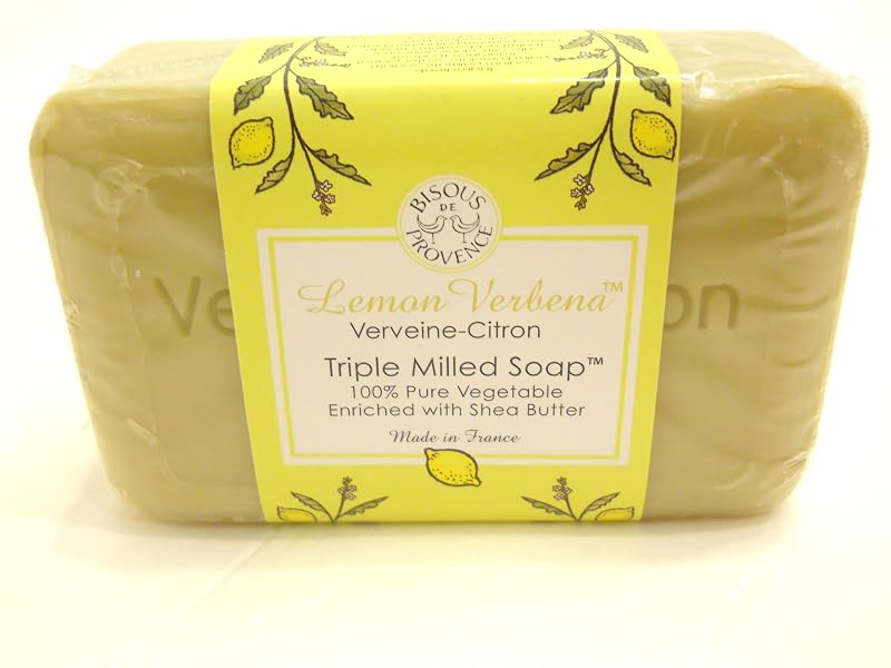 Sabonete tripla moagem Lemon Verbena Verveine-Citron Bisous De Provence