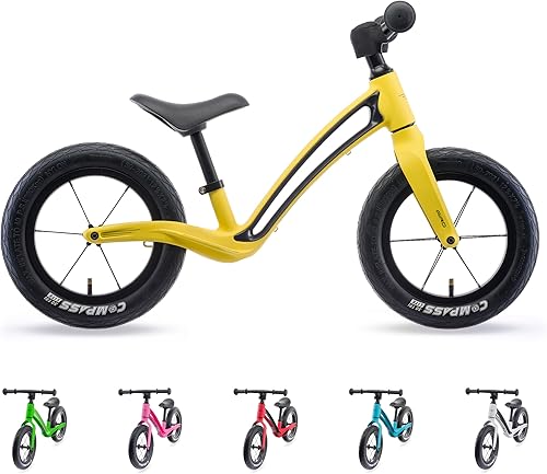 Miniatura 8 de Hornit AIRO - Bicicleta de equilibrio para niños de 18 meses a 5 años, aleación de magnesio súper ligera