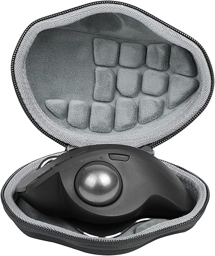 Miniatura 2 de co2CREA Carcasa rígida de repuesto para mouse Logitech MX Ergo SMX Ergo Wireless Trackball (caja negra)