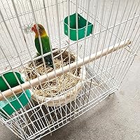 Vista 5 de Fibra de coco, 4.5 oz. Ropa de cama cómoda para pájaros y animales pequeños, material nido para construcción de nidos, escondites, plantas