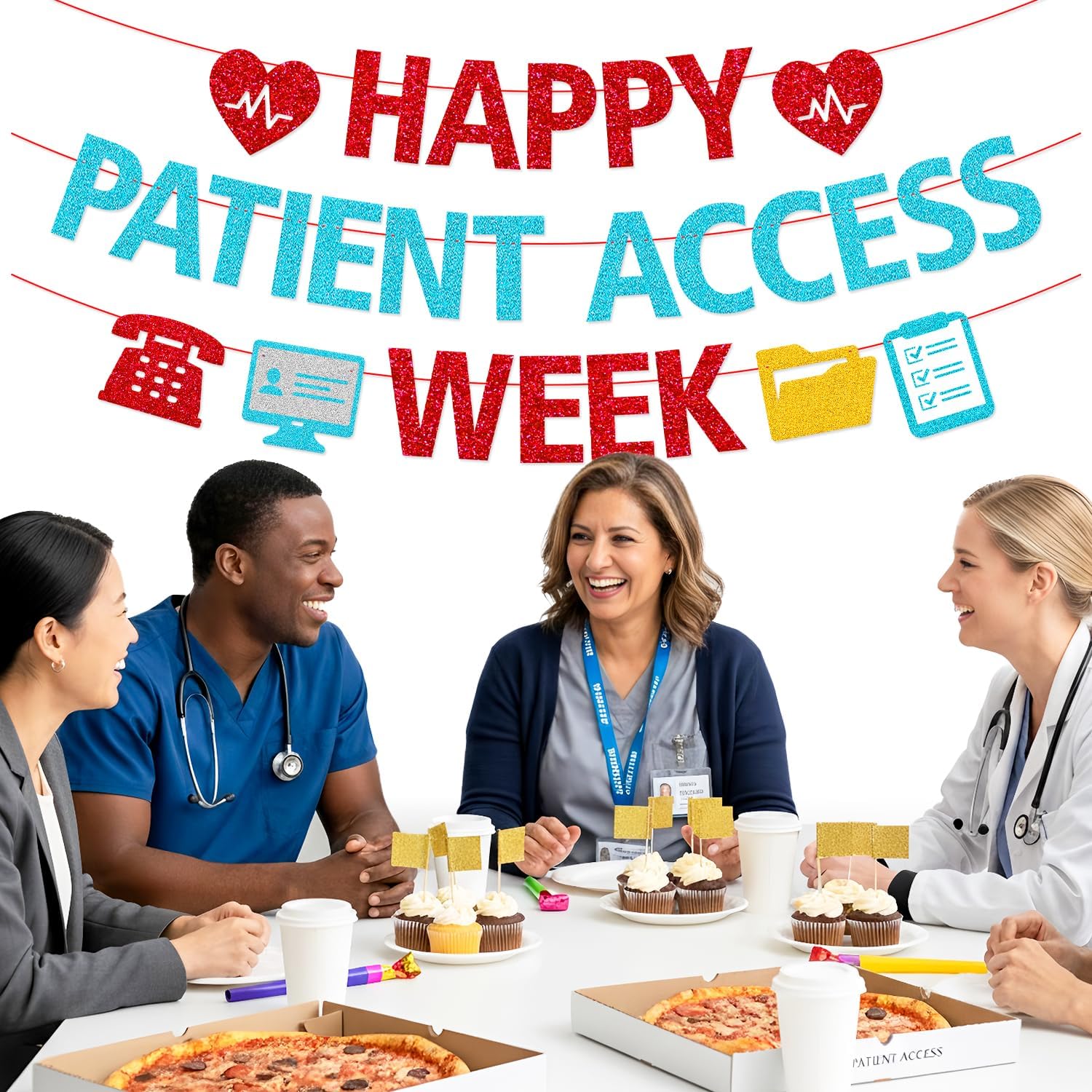 Happy Patient Access Week Banner Patient Access Representative Appreciation Party Decorations Thank You Pa Nurses Party Supplies