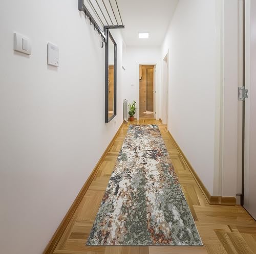 Miniatura 166 de Keen Home Design Alfombras de área - 9x12 sin desprendimiento, alfombras abstractas para cocina, sala de estar, dormitorio, comedor, entrada -