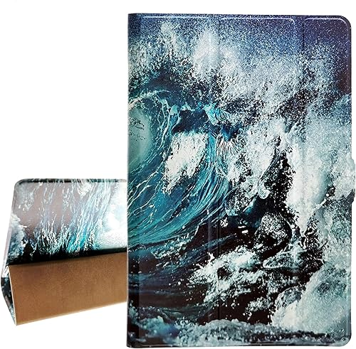 Miniatura 9 de Funda delgada compatible con Packard Bell Monza T6 7.0 pulgadas Tablet Case Flip Stand Cover Cover DTG