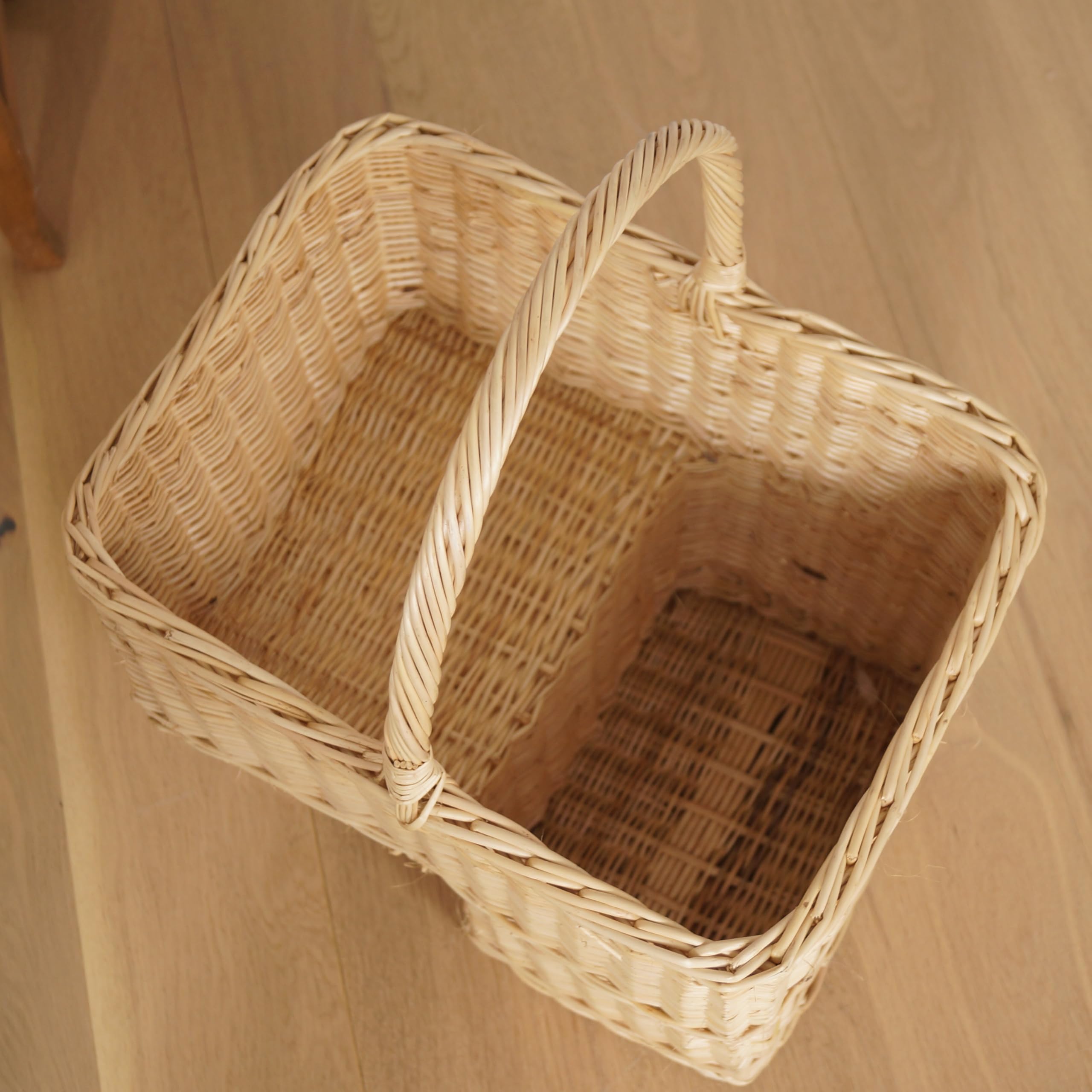 Panier d'escalier en Osier, Panier en Rotin, Panier de Rangement Escalier
