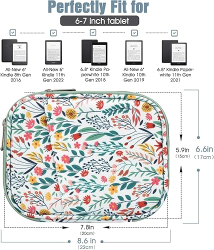 Miniatura 2 de TiMOVO Funda protectora para tablet de 6 a 7 pulgadas para Kindle PaperwhiteColorsoft Signature Edition, funda protectora con bolsillo para Kindle