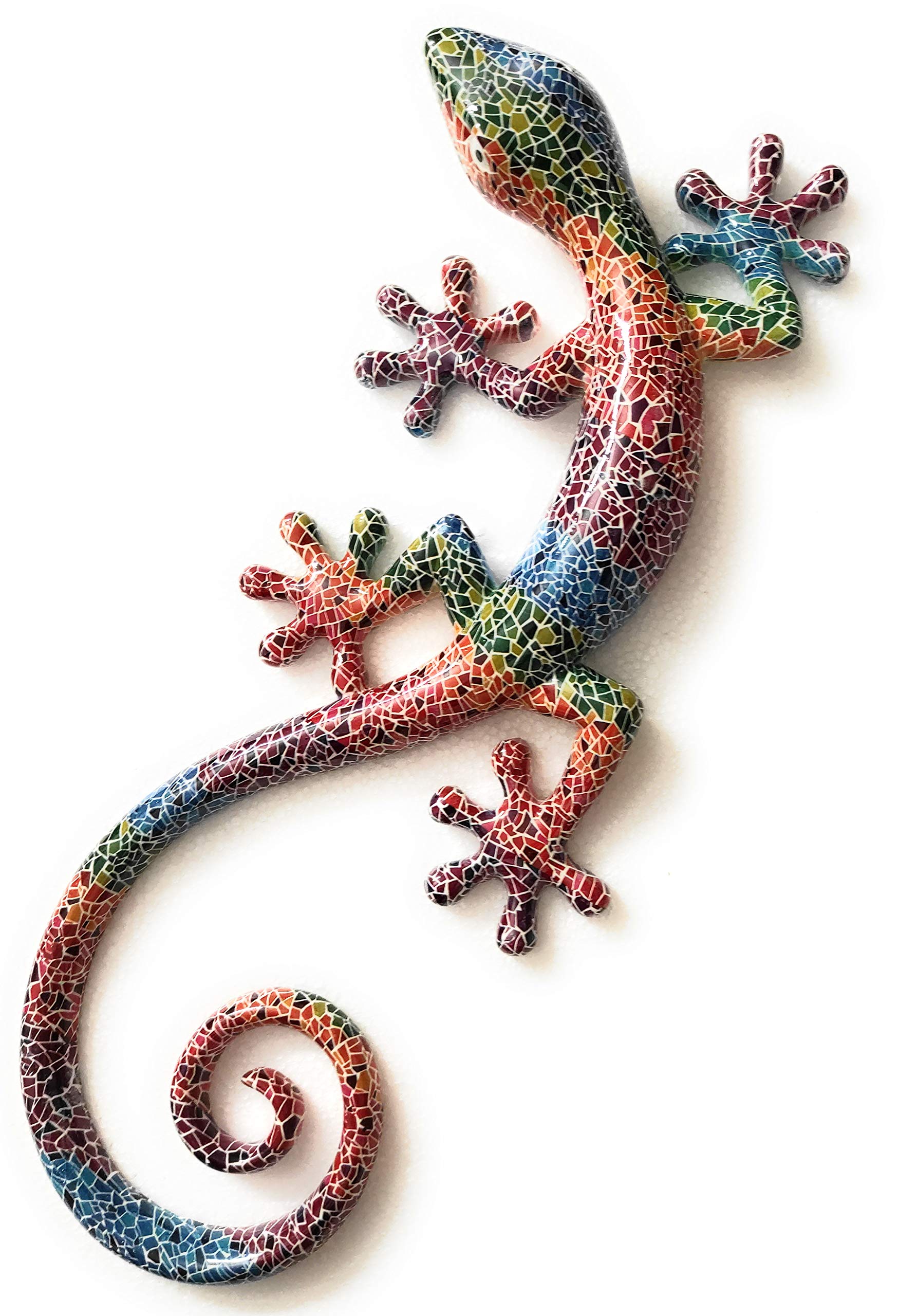 Salamandre résine TTGM C statuette murale aux finitions soignées