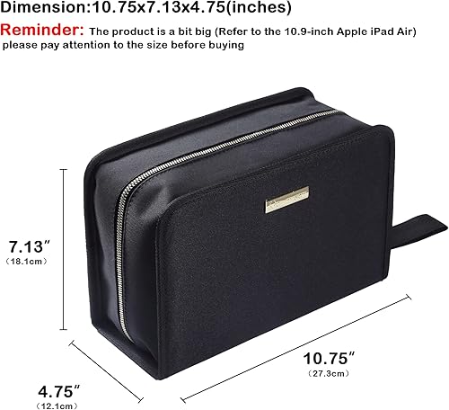 Miniatura 2 de ROWNYEON Estuche organizador de lápiz labial, soporte para lápiz labial, bolsa de maquillaje de viaje, estuche de cosméticos de gran capacidad,