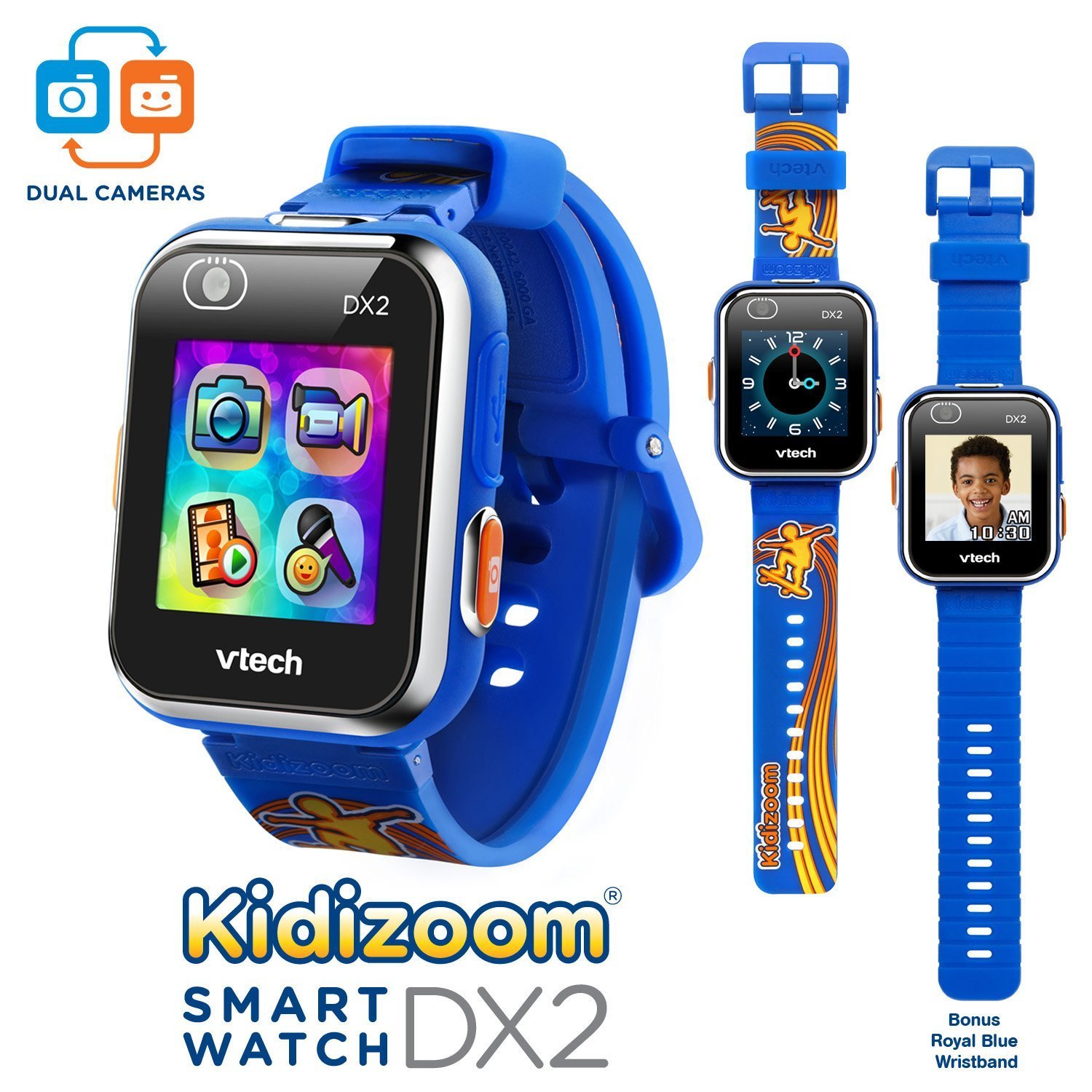 vtech kidizoom smartwatch blue