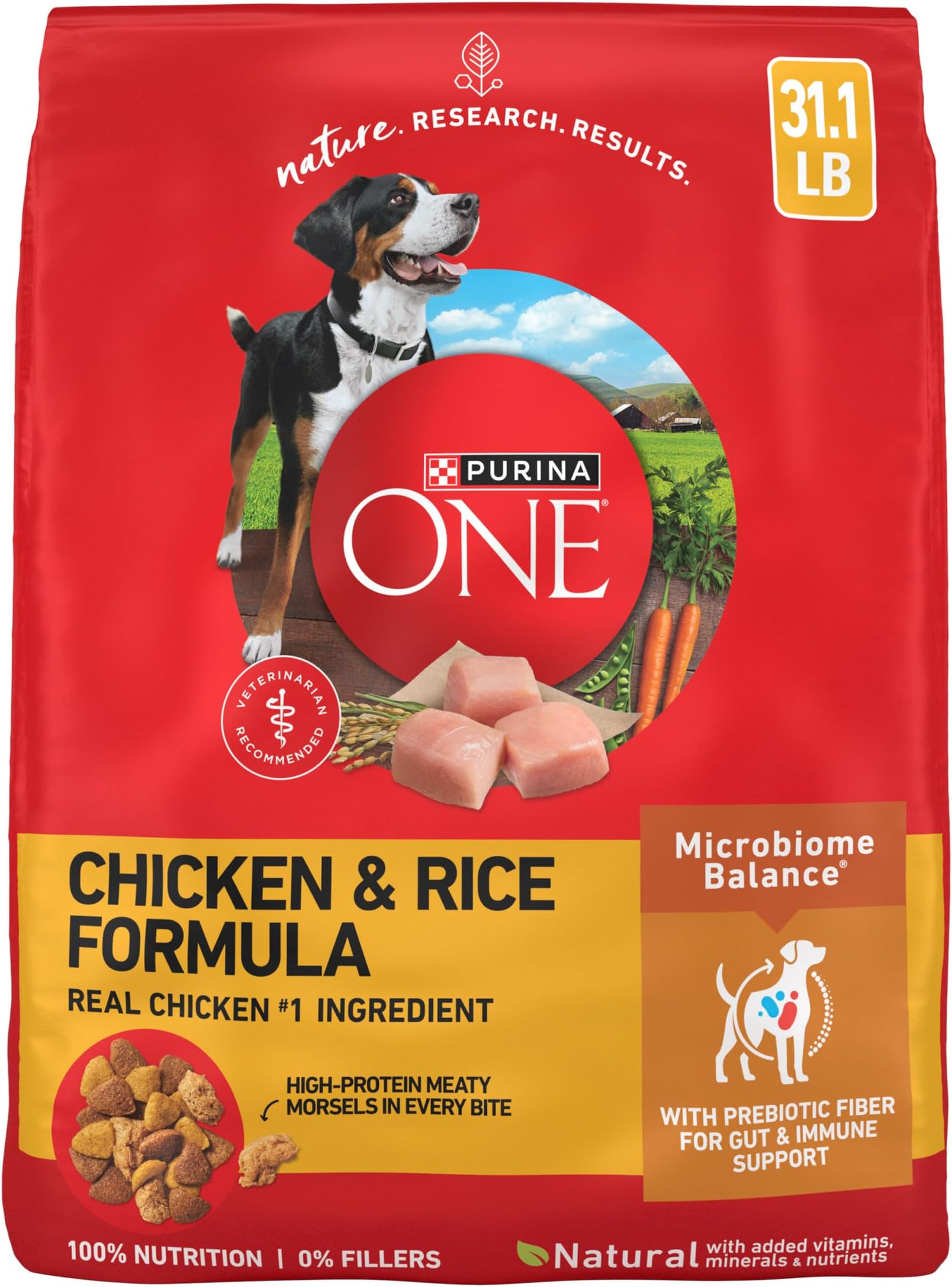 Chicken and Rice Formula Dry Dog Food - 31.1 lb. Bag