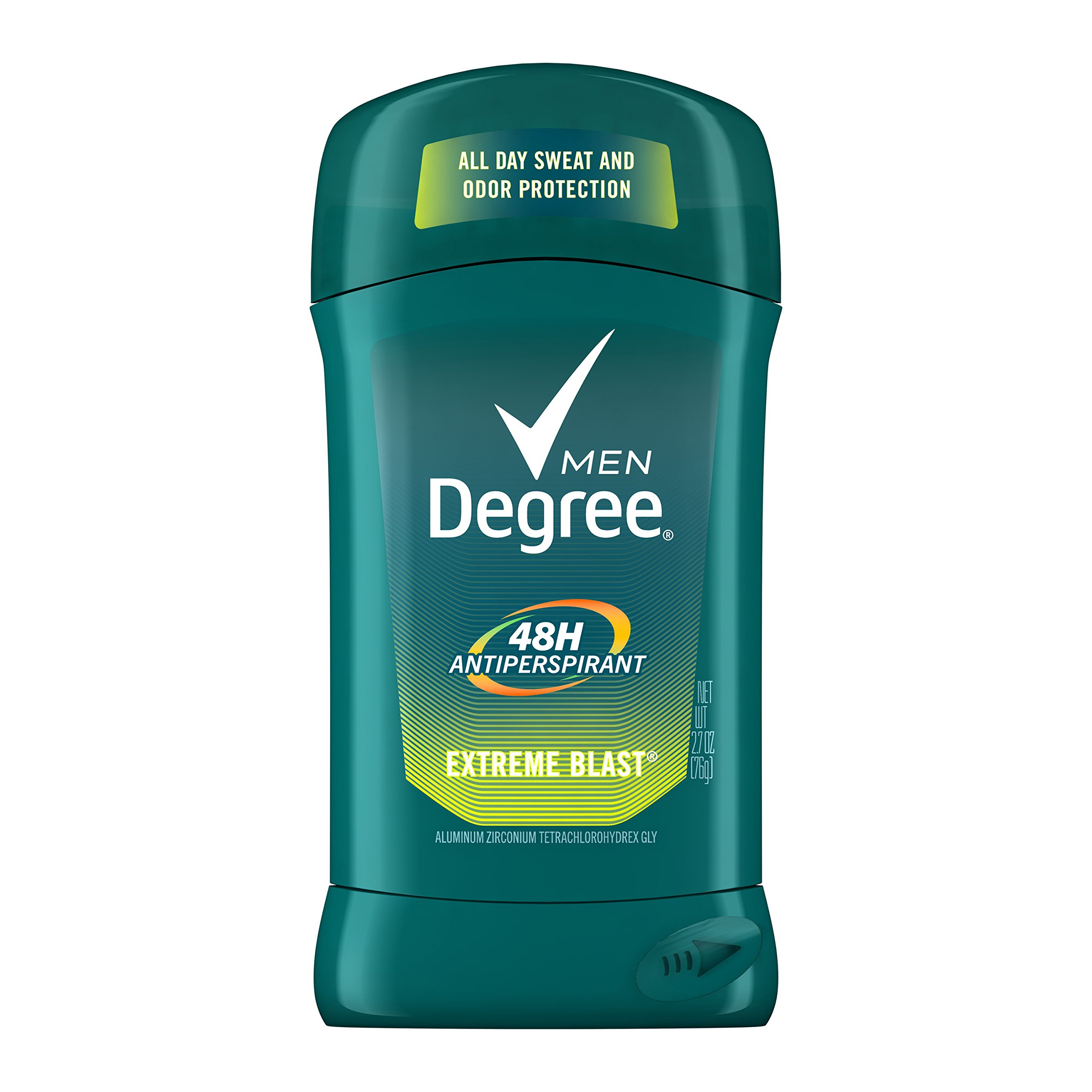 DegreeMen Original Antiperspirant Deodorant 48-Hour Odor Protection Extreme Blast Mens Deodorant Stick 2.7 oz