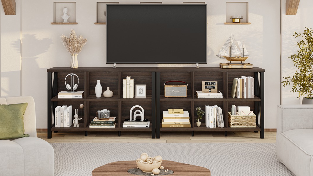 Amazon.com: FATORRI 6 Cube Storage Organizer with Shelf, 47 Inch