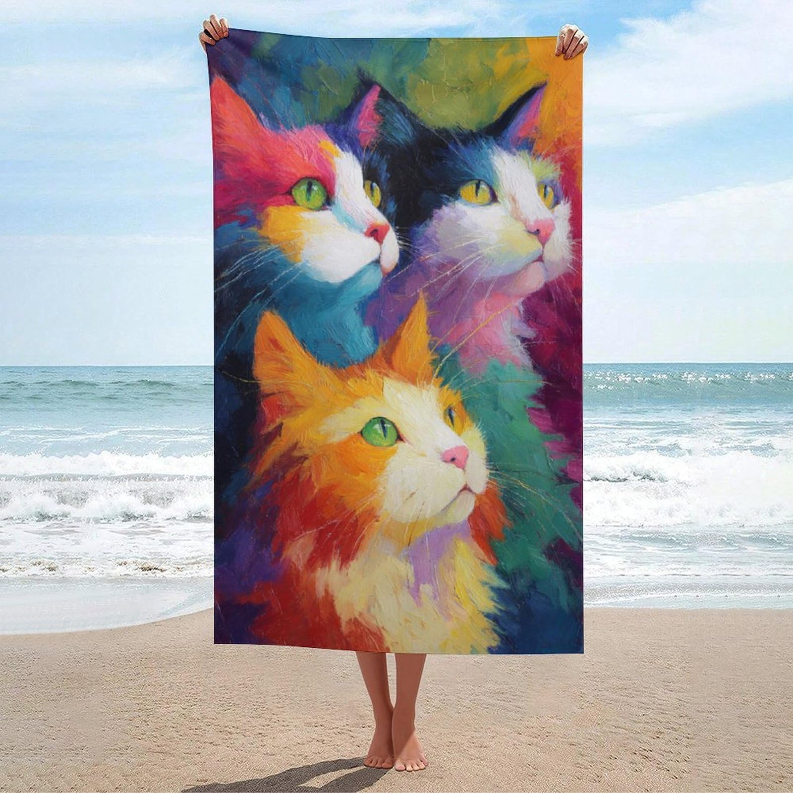 Serviette de plage légère à séchage rapide pour le sport et le fitness