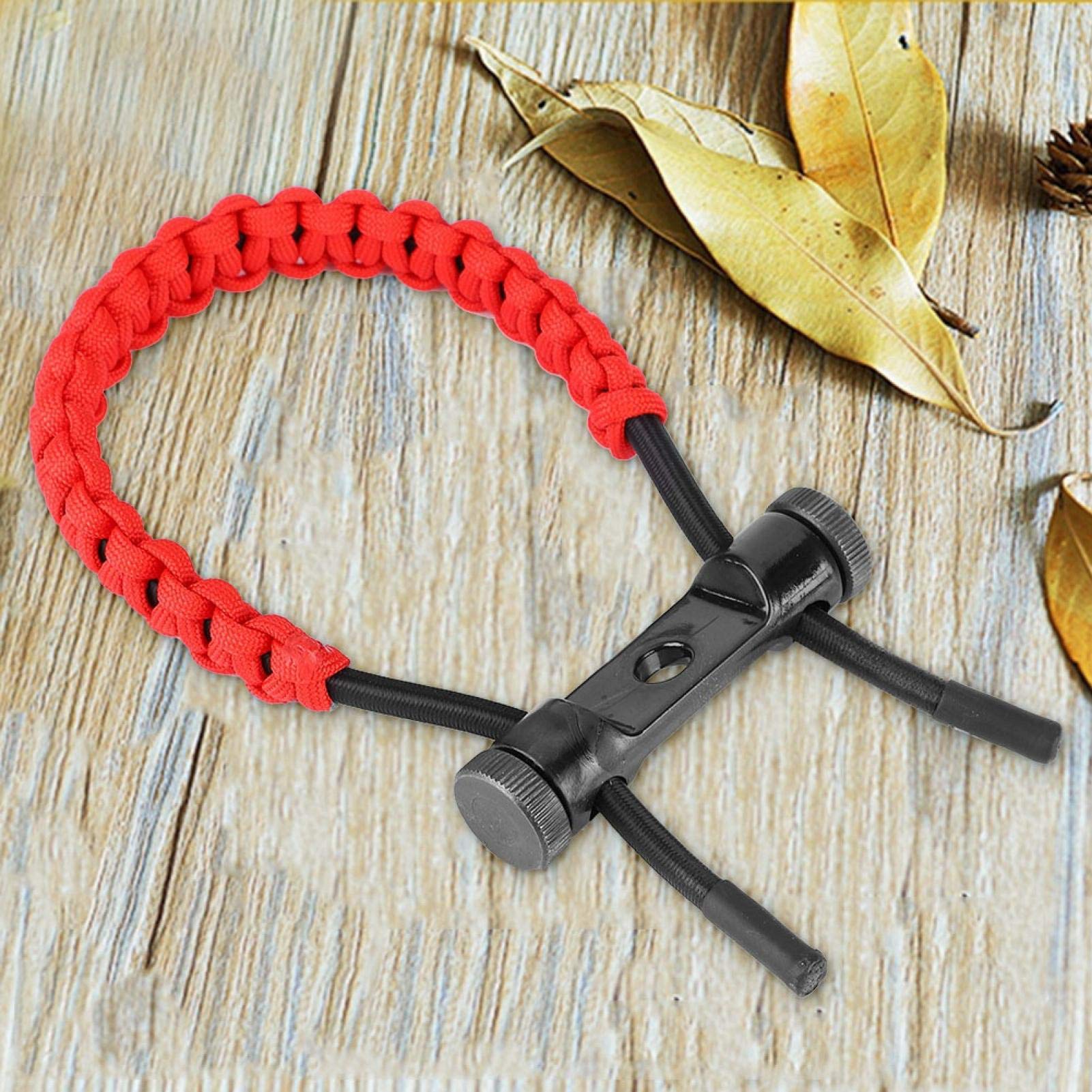 Gatuxe Corde de Poignet de tir à l'arc, bel Accessoire de Haute résistance Durable à Utiliser pour la Plupart des arcs(Rouge Gatuxe Corde de Poignet de tir à l'arc, bel Accessoire de Haute résistance Durable à Utiliser pour la Plupart des arcs(Rouge