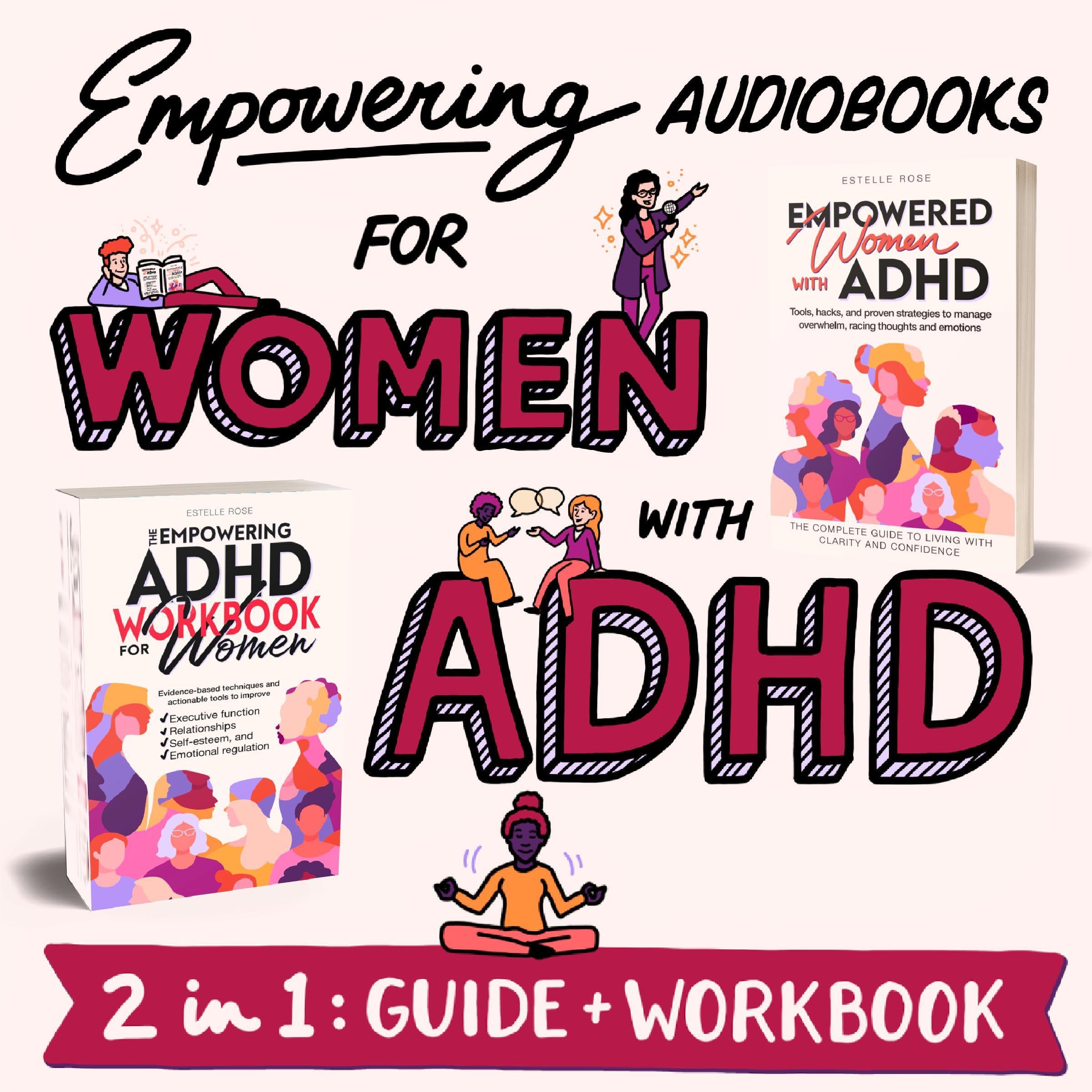 Empowering Books for Women with ADHD: 2 in 1