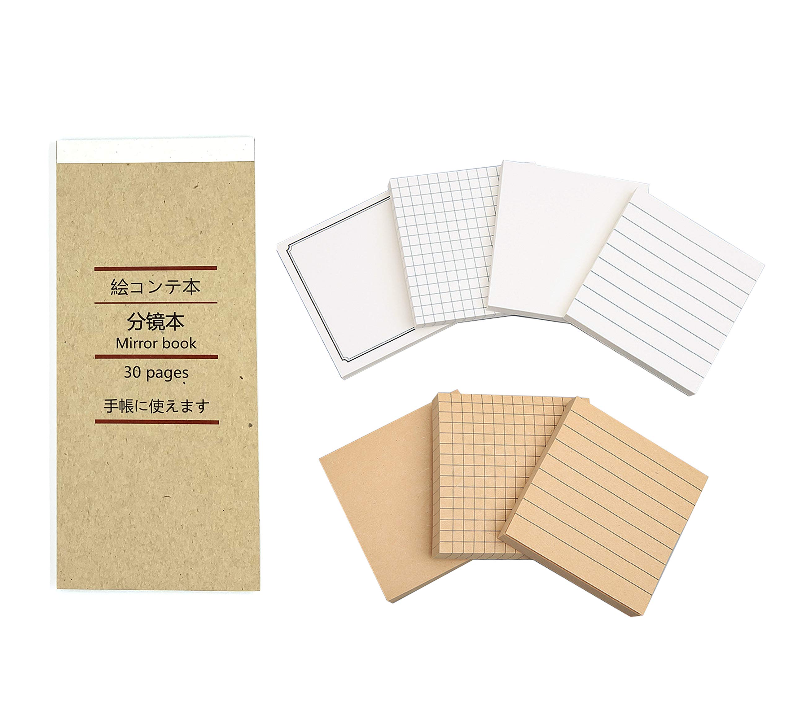 Buy 7 Types of Sticky Notes and A Mirrored . The Sticky Notes Include