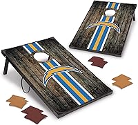 Vista 28 de Wild Sports - Set Deluxe para Jugar Cornhole con Tablero de MDF de 2 x 3 Pies - Incluye Esquinas y Delantales