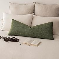 Vista 69 de Foindtower Fundas de almohada decorativas con textura de boucle, fundas de almohada sólidas, neutrales, suaves y acogedoras para silla, sofá