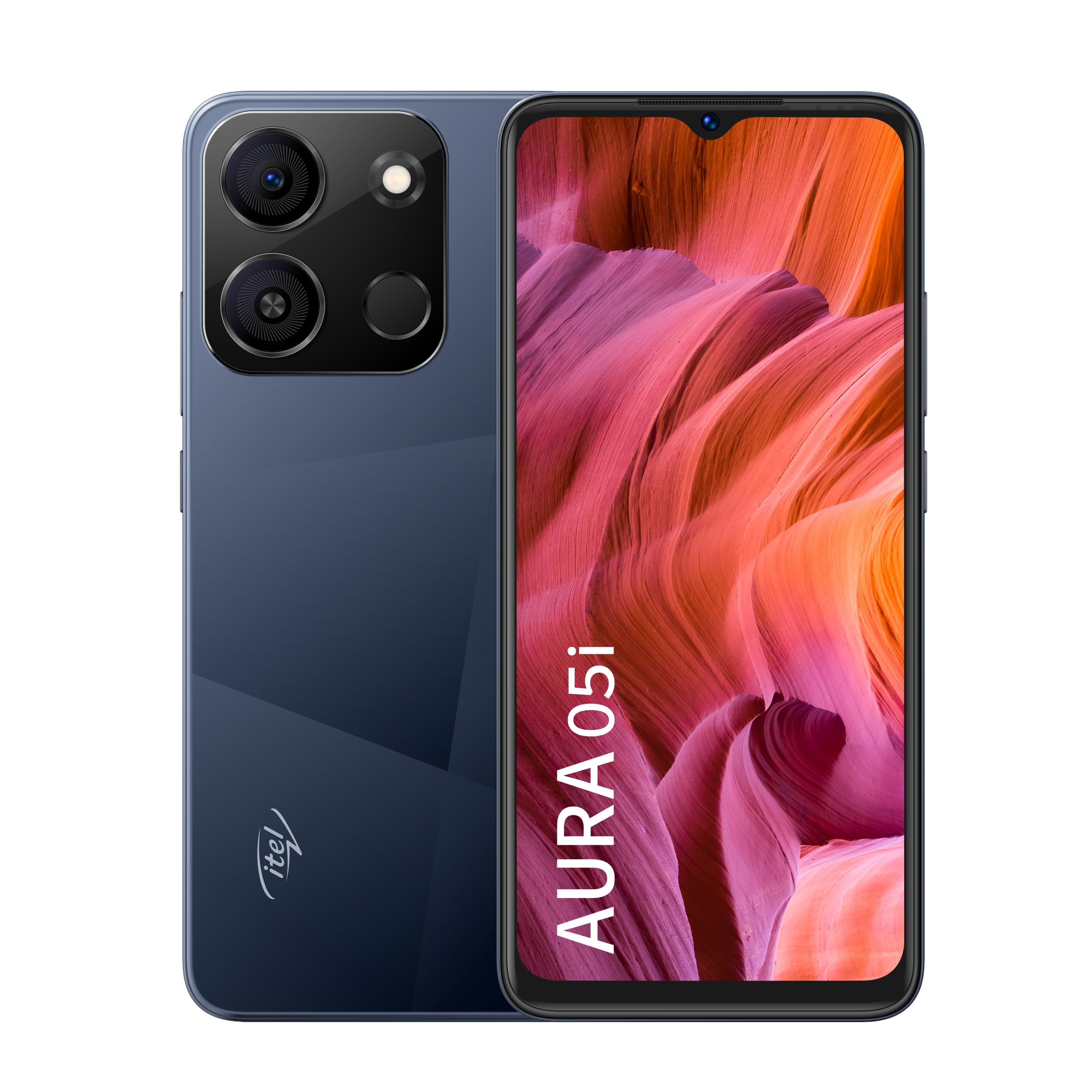 itel Aura 05i (2GB RAM + 32GB ROM, Upto 4GB RAM with Memory Fusion | Type C Fast Charging | 6.6" HD+ Display)- Nebula Black (B0CG29BQML) Amazon Price History, Amazon Price Tracker