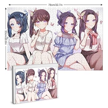 鬼滅の刃 胡蝶しのぶ モクテルバー ポスター ロト 線画 原画 カラー セット 鬼滅の刃 胡蝶しのぶ モクテルバー ポスター ロト 線画 原画