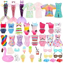 26 PCS Doll Summer Clothes & Accessories for 11.5 Inch Girl Doll