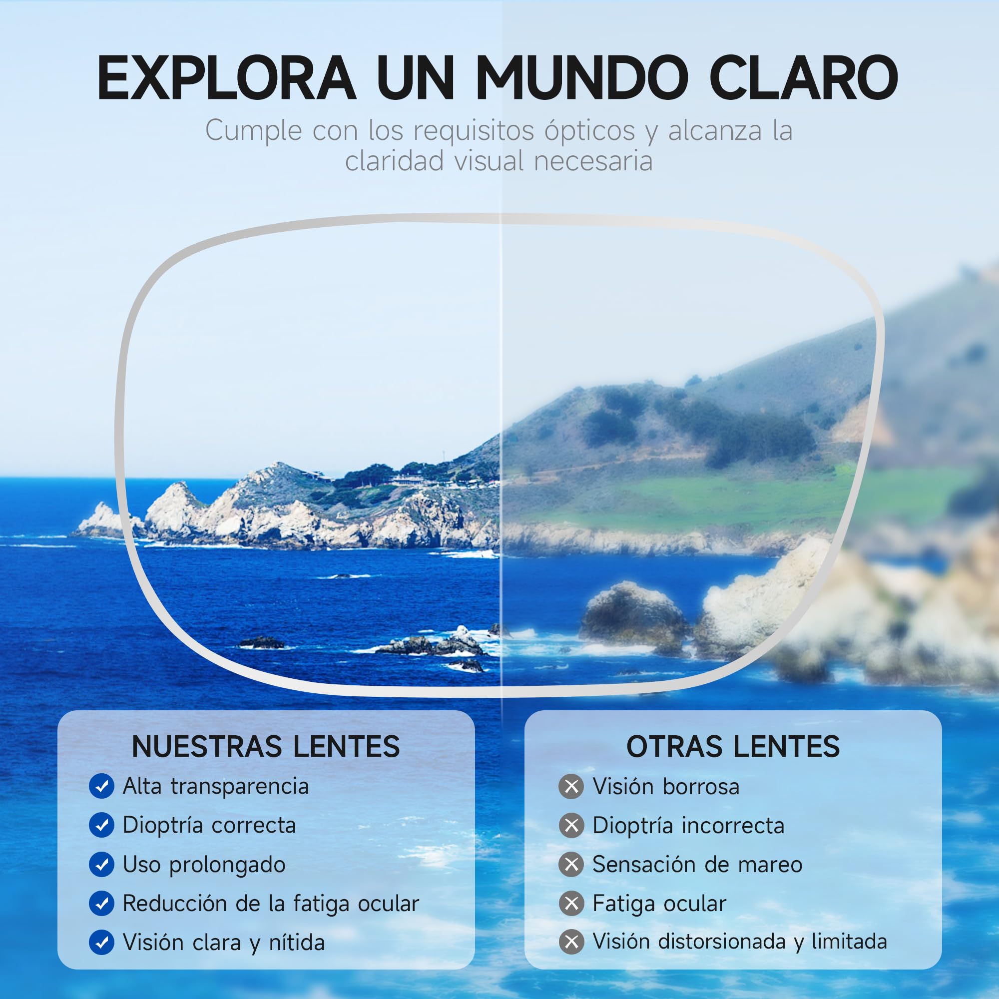 NEW VISION Gafas Presbicia Hombre, Estilo CláSico, Marcos Ligeros, ProteccióN UV400 Gafas De Lectura, Gafas Para Ordenador Hombre Mujer NV056(+2.50,Amarillo)