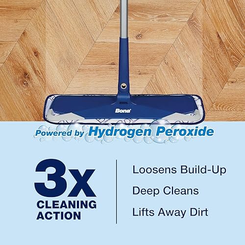 Vista 3 de Bona PowerPlus Hardwood Floor Deep Cleaner Spray - 32 fl oz - Refillable - Oxygenated Formula and Residue-Free Floor Cleaning Solution - for Wood