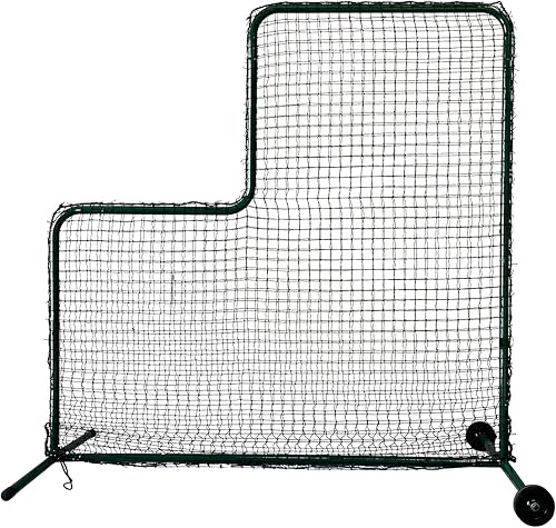 Pantalla de inclinación con ruedas, pantalla en L portátil de 7 x 7 pulgadas con corte de 3 x 3, protector de cuerpo, pantalla de seguridad de jaula