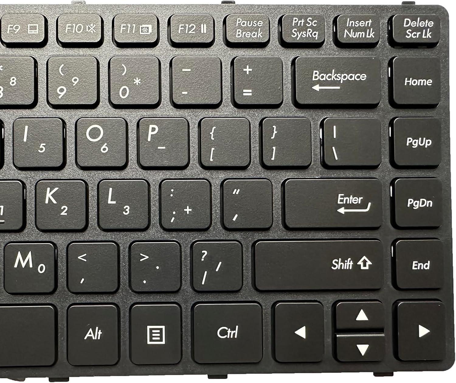 Laptop Replacement US Layout with Backlight Keyboard for GETAC S410 G1 G2 G3 S410G1 S410G3 / S410 G3 6150e English with Frame S410 G1 G2 S410 G3 G4 CS603-C US YXT-24-38 NB1985 SE2DYQPAADTJ