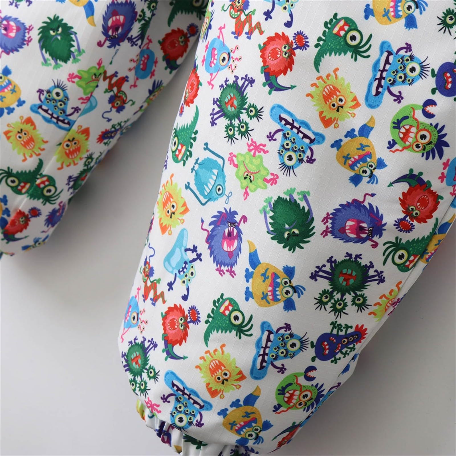 Generisch Mono de nieve para niños, térmico, resistente al viento, impermeable, traje de invierno, mono de nieve, protección de queso, chaqueta de plumón con capucha e impresión, para exteriores