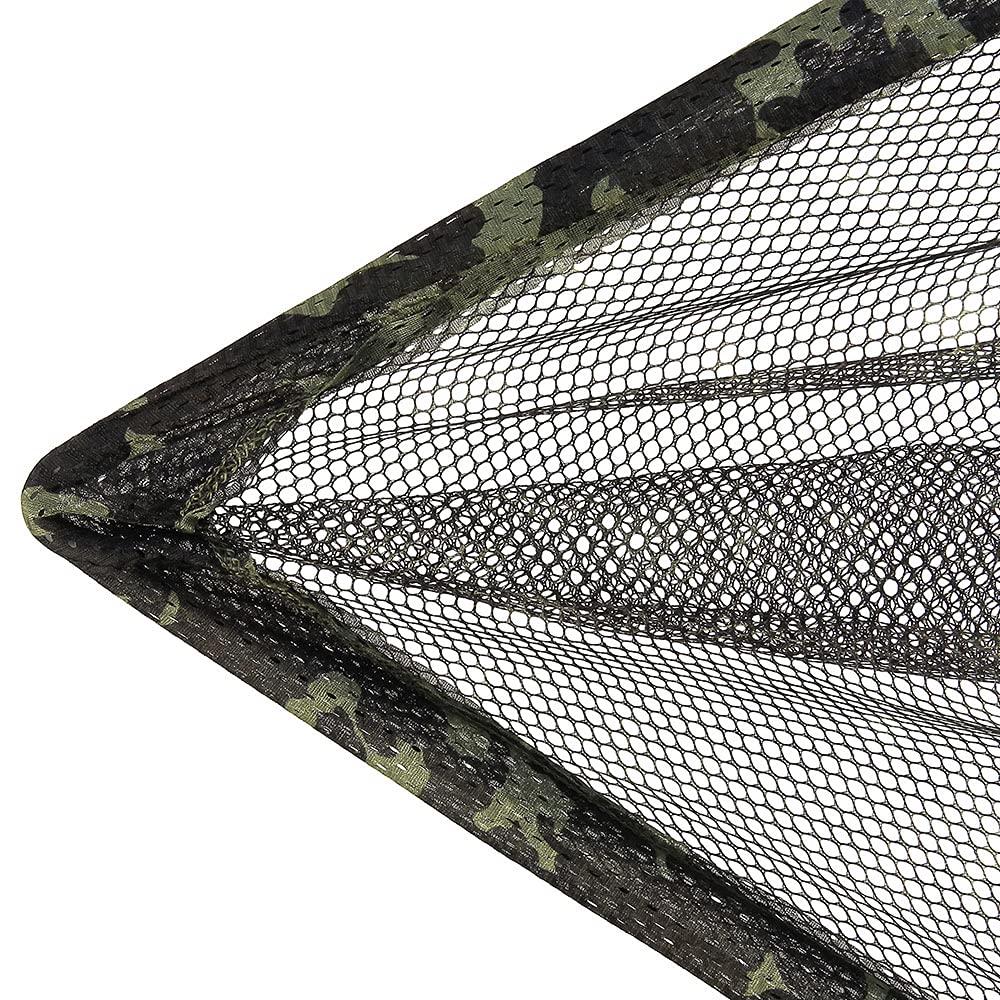 Carp On Retino Da Pesca Per Carpe 106,7 Cm - Manico In 2 Pezzi Da 1,8 M, Maglia 6 Mm, Impugnatura Termoretraibile Antiscivolo
