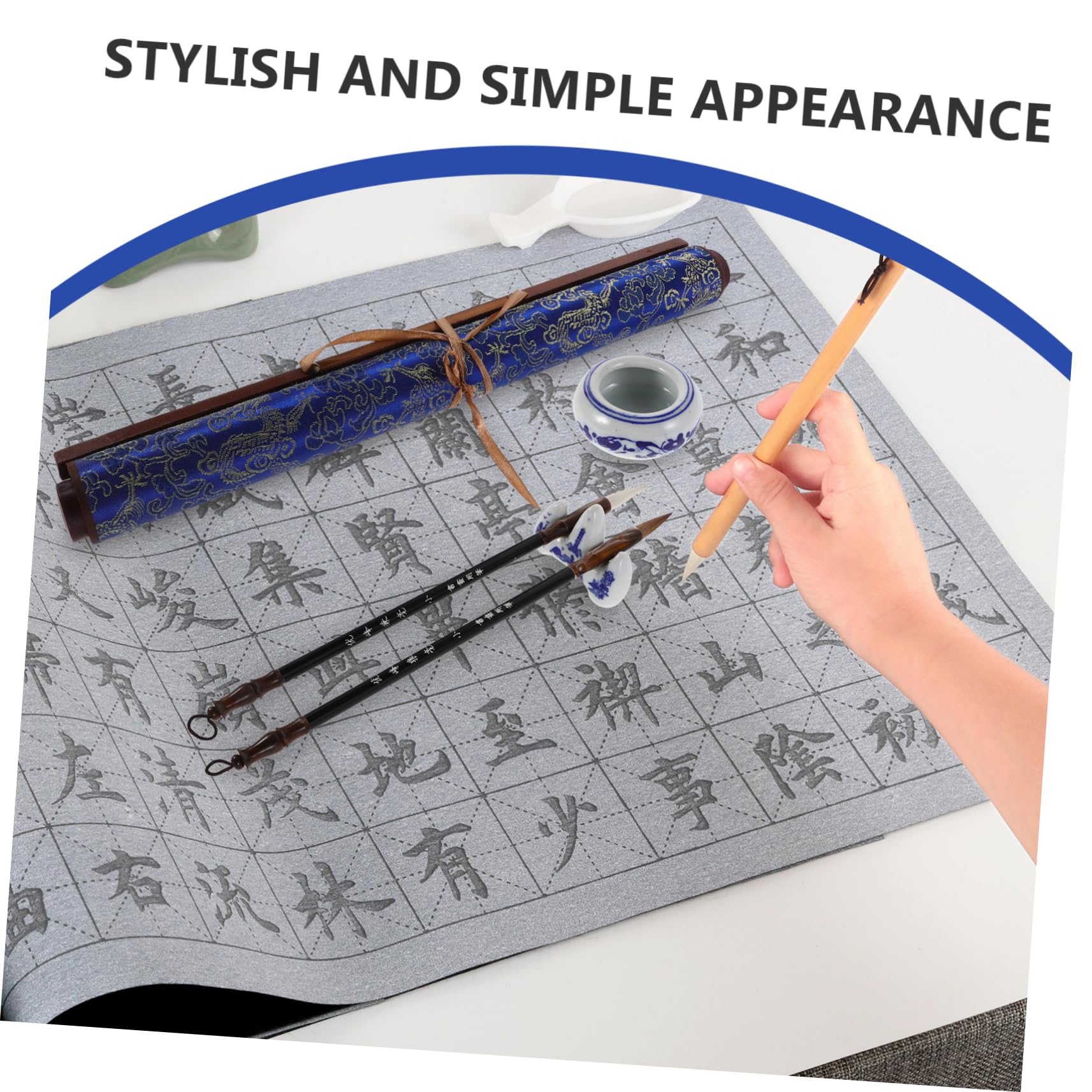 Gatuida Set di Calligrafia Cinese per Principianti e Studenti | Pratica e Apprendimento, Scrittura Realistica con Assorbimento Rapido, Confezione Elegante con Accessori Essenziali