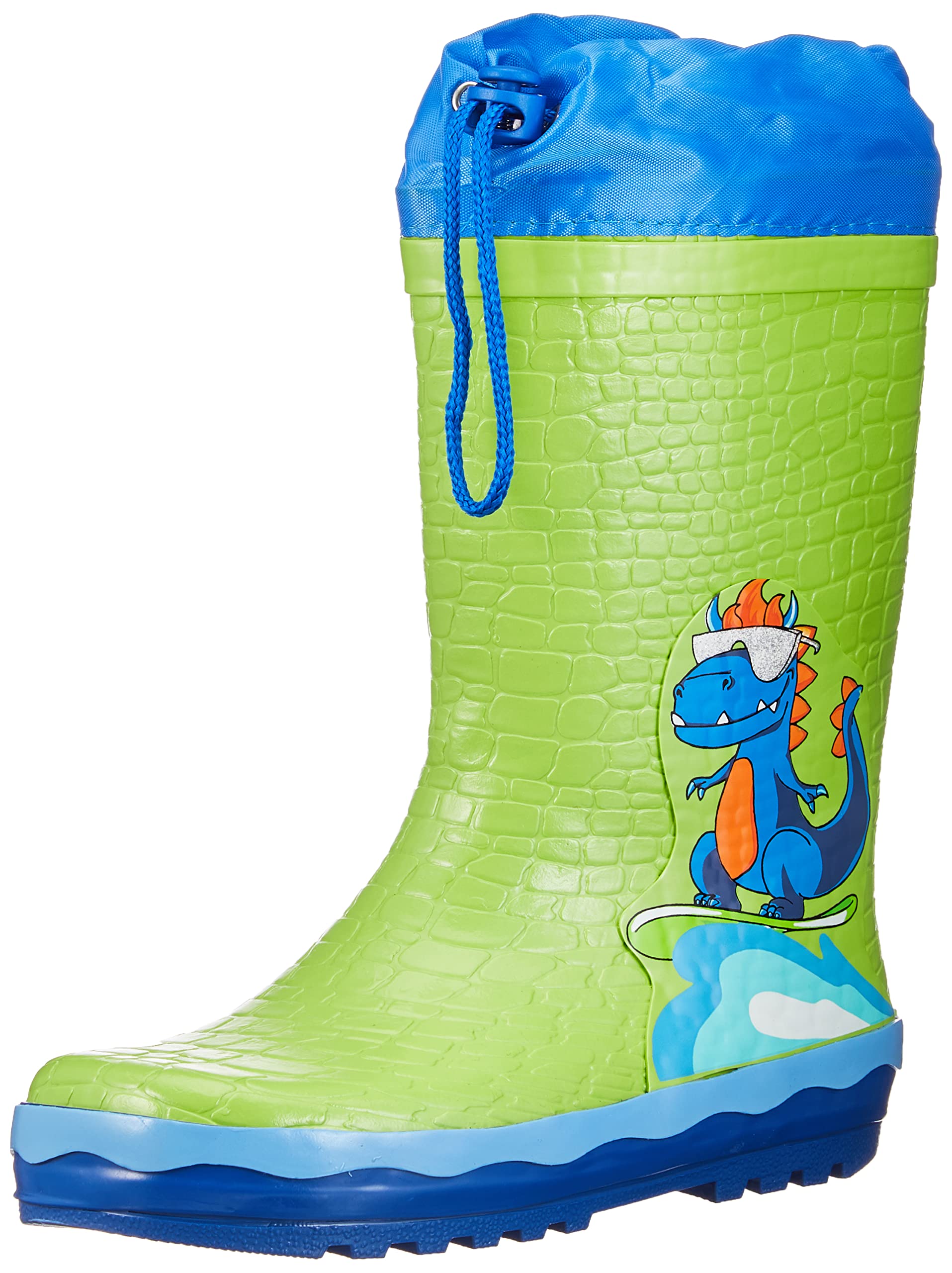 Playshoes Unisex Kinder Gummistiefel ZugbandRegenstiefel