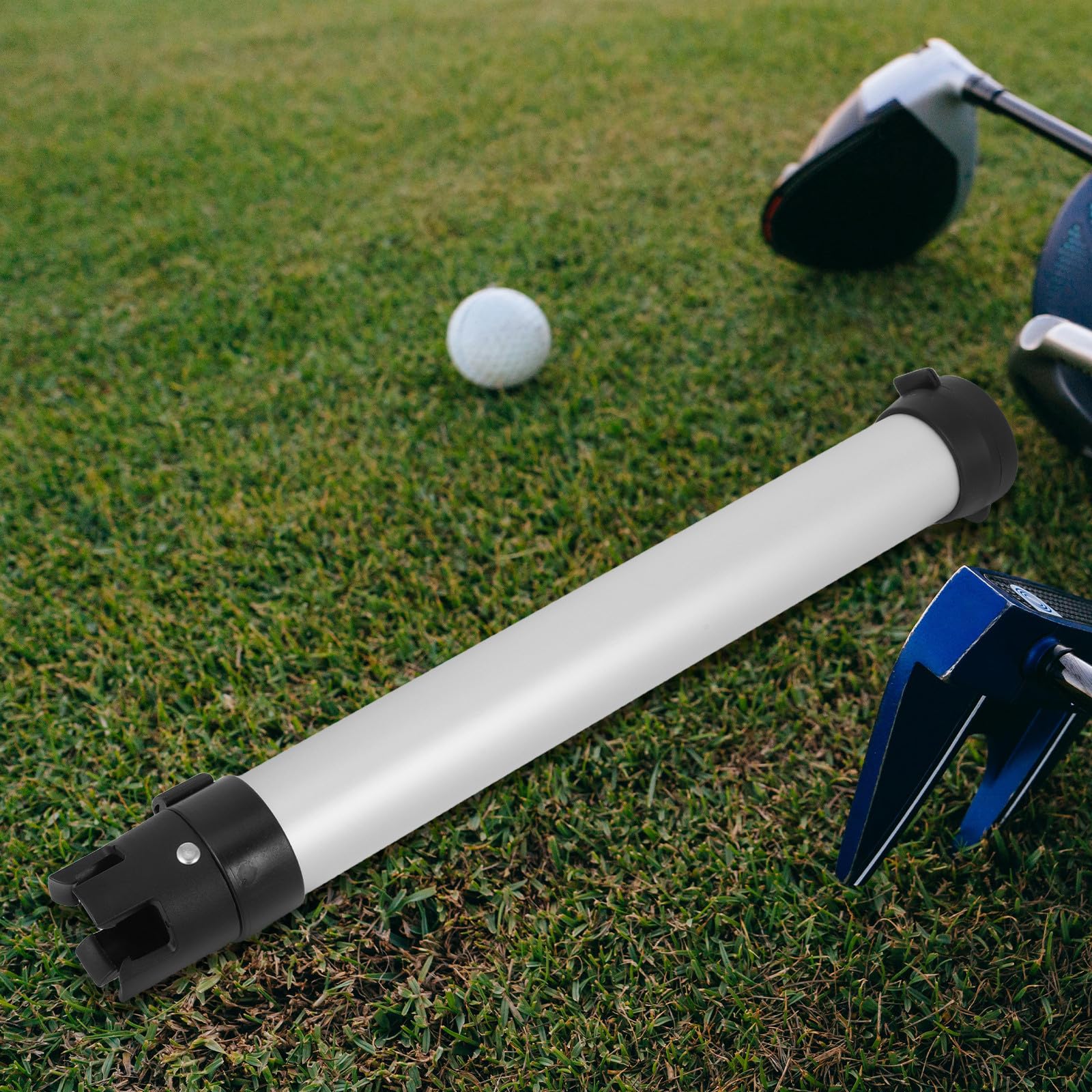 HANABASS Teleskopischer Golfball aufheber Kunststoff Leichtes Design für Einfache Ballaufnahme dem Golfplatz und Beim Training Praktisches Golfzubehör für Damen und Herren