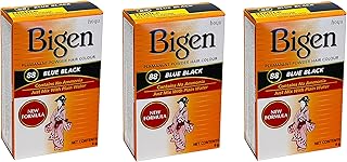 Bigen Permanent Powder Hair Color 88 Blue Black 1 ea (Pack of 3)