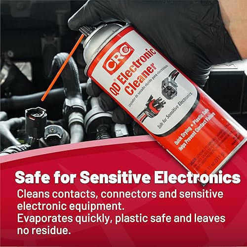 Miniatura 4 de CRC 05103-Case 5103 Limpiador electrónico de secado rápido, 11 onzas, paquete de 12