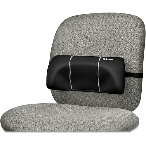 Fellowes Lumbar Back Support, Black (9190701)