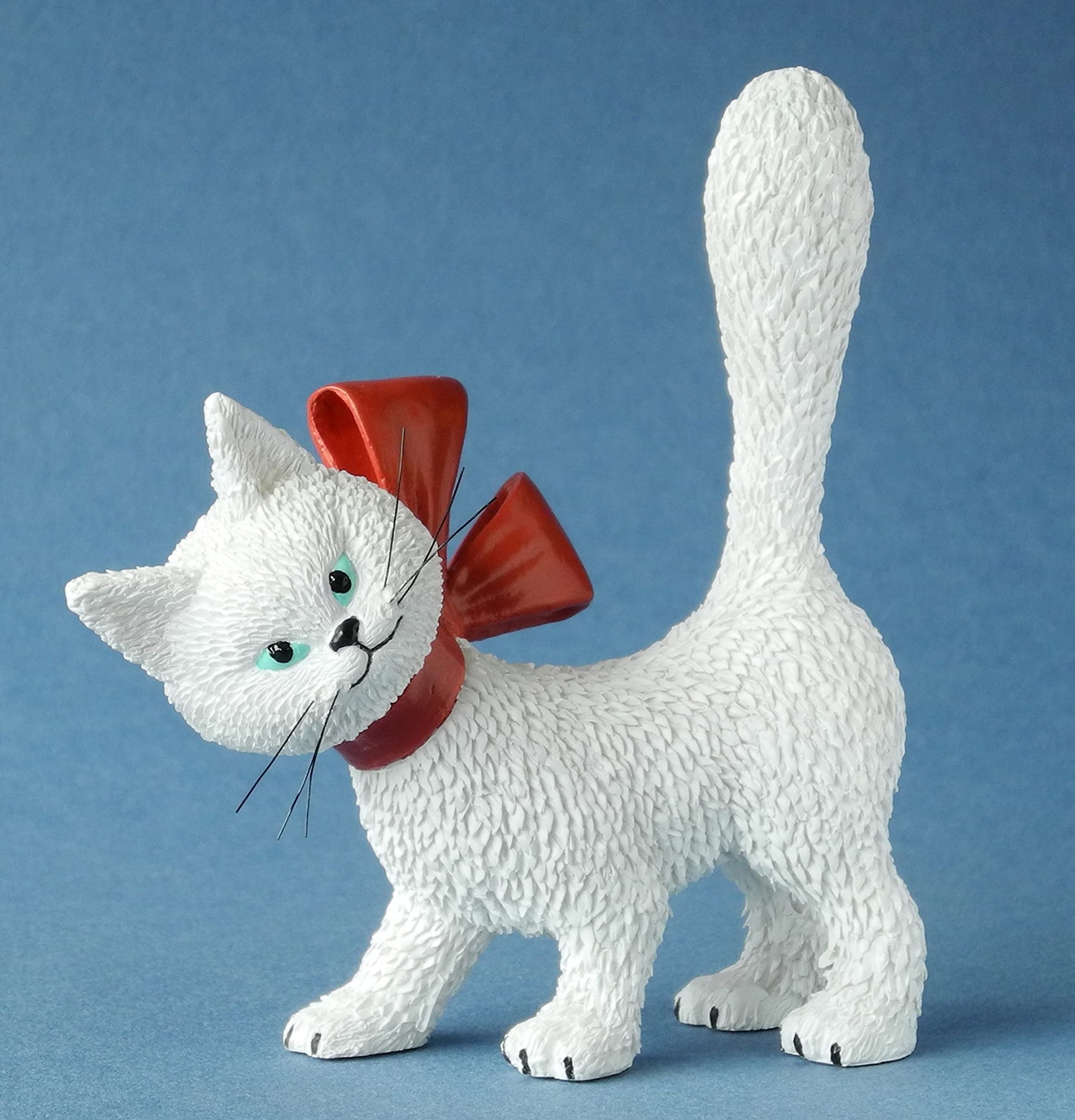 Figurine Cats by Dubout So Cute White statue chat de collection