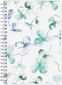 Blue Sky 2024 Weekly and Monthly Planner, January - December, 5" x 8", Frosted Cover, Wirebound, Lindley 101579-24