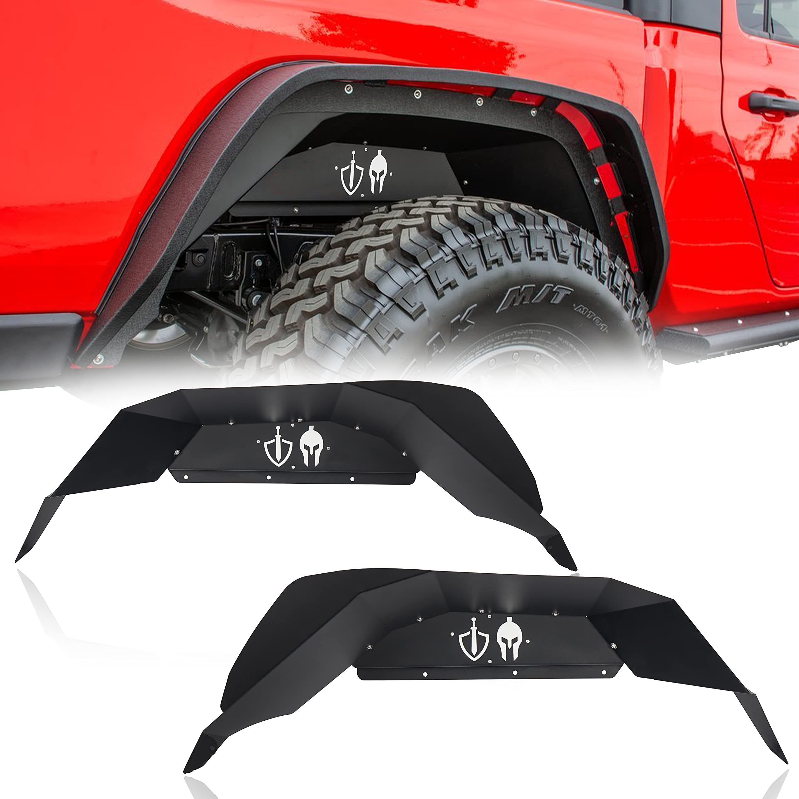 Seana for Jeep Gladiator JT Spartan Rear Inner Fender Liners Compatible with Jeep Gladiator JT 2020-2023 -2PCS
