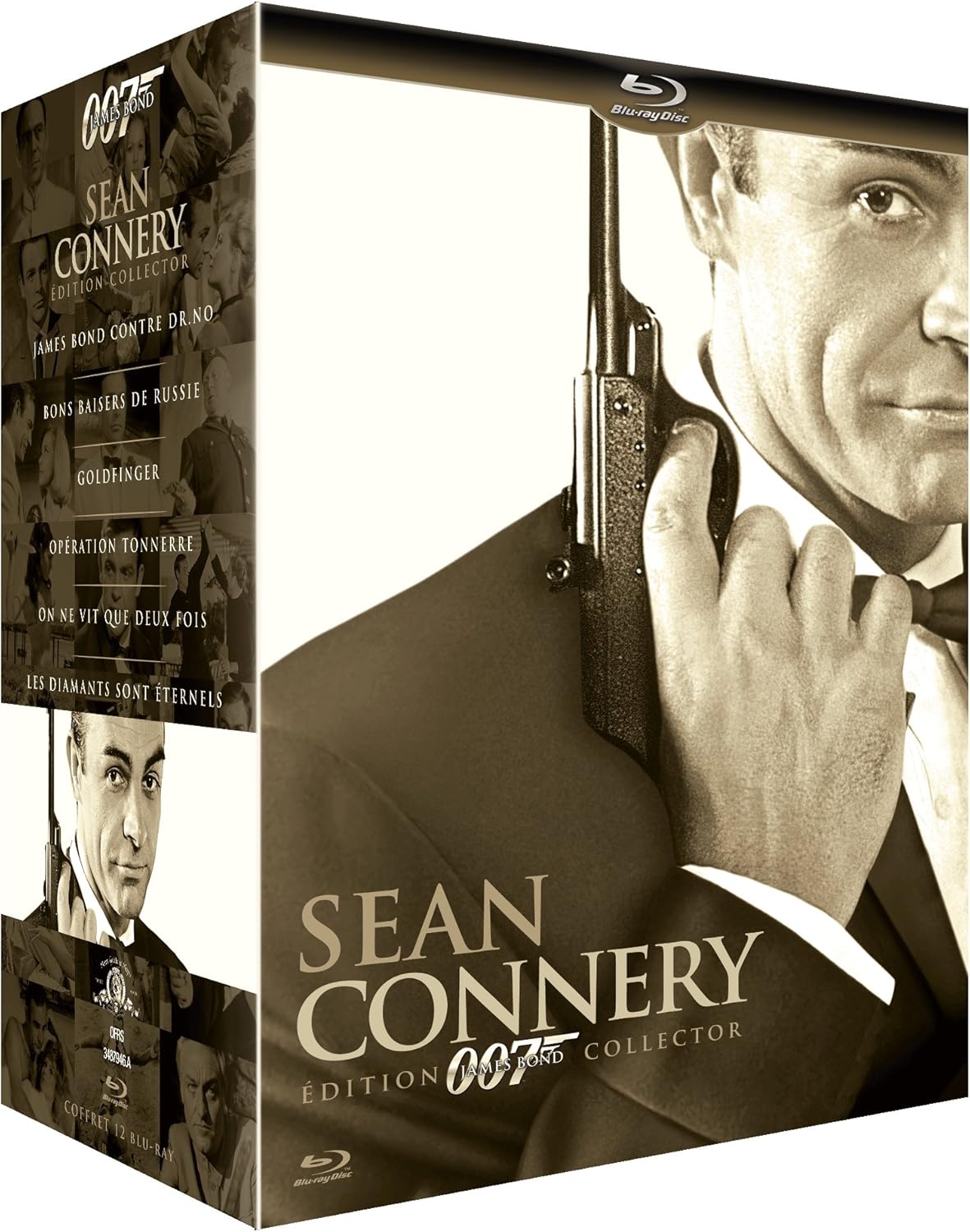 La Collection James Bond Coffret Sean Connery [Bluray] Amazon.ca Movies & TV Shows
