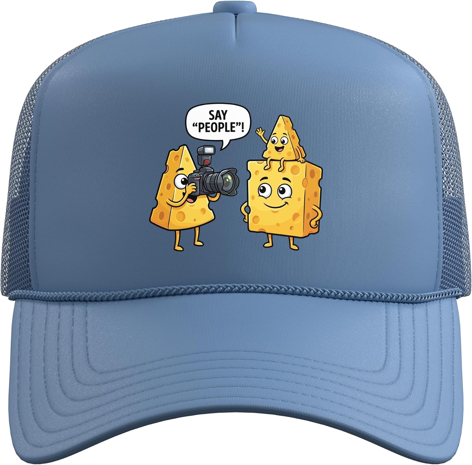 Funny Photography Art for Men Women DSLR Camera Photographer Trucker Hat with Adjustable Mesh Back image 2